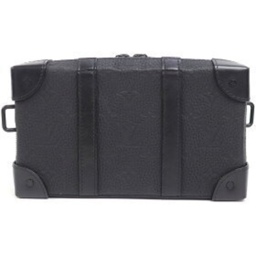 Louis Vuitton Leather Soft Bag Taurillon Monogram Trunk Wallet Embossed Body - Picture 3 of 9